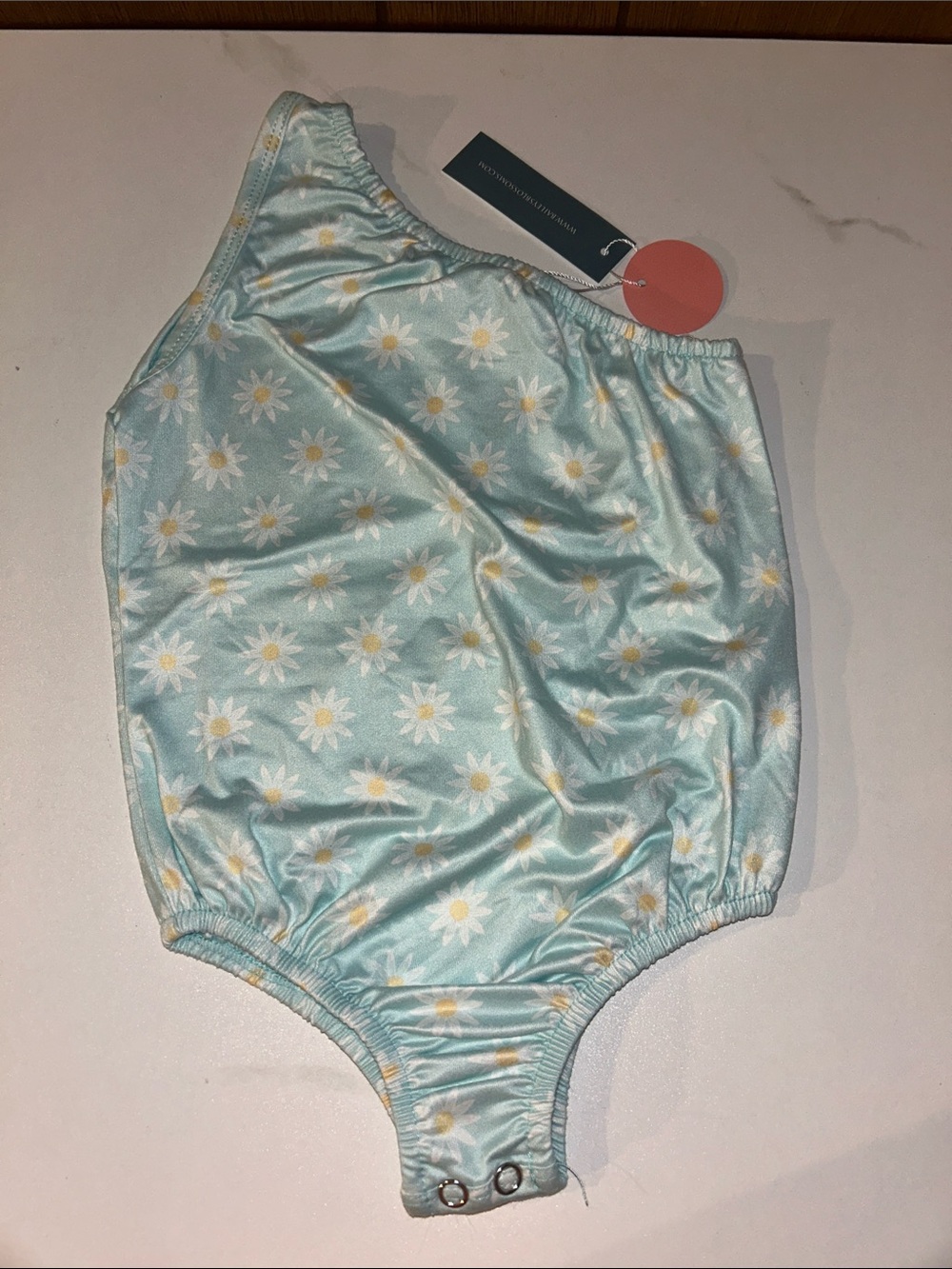 5/$20 Bailey’s Blossoms | Daisy One-Shoulder Bodysuit